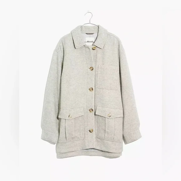 Madewell Belrose Shirt-Jacket NWT - Picture 5 of 9